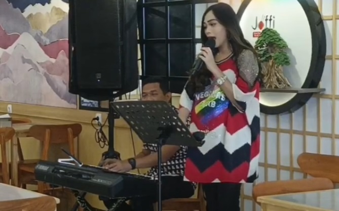 Sewa Organ Tunggal Opening Resto Joffi Ramen Serang Banten